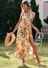 Spaghetti Strap Boho Maxi Dress Esther